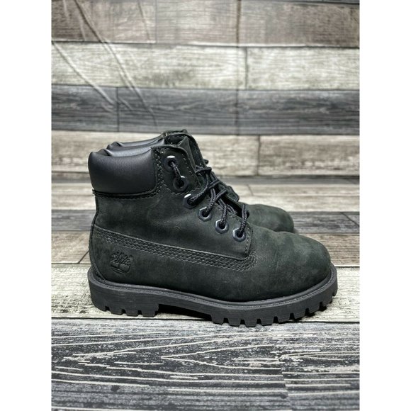 Timberland Black Boots 12807M Boys Boots Black - Picture 7 of 10